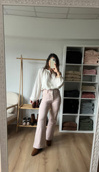 Flare Jeans Elenette Rose
