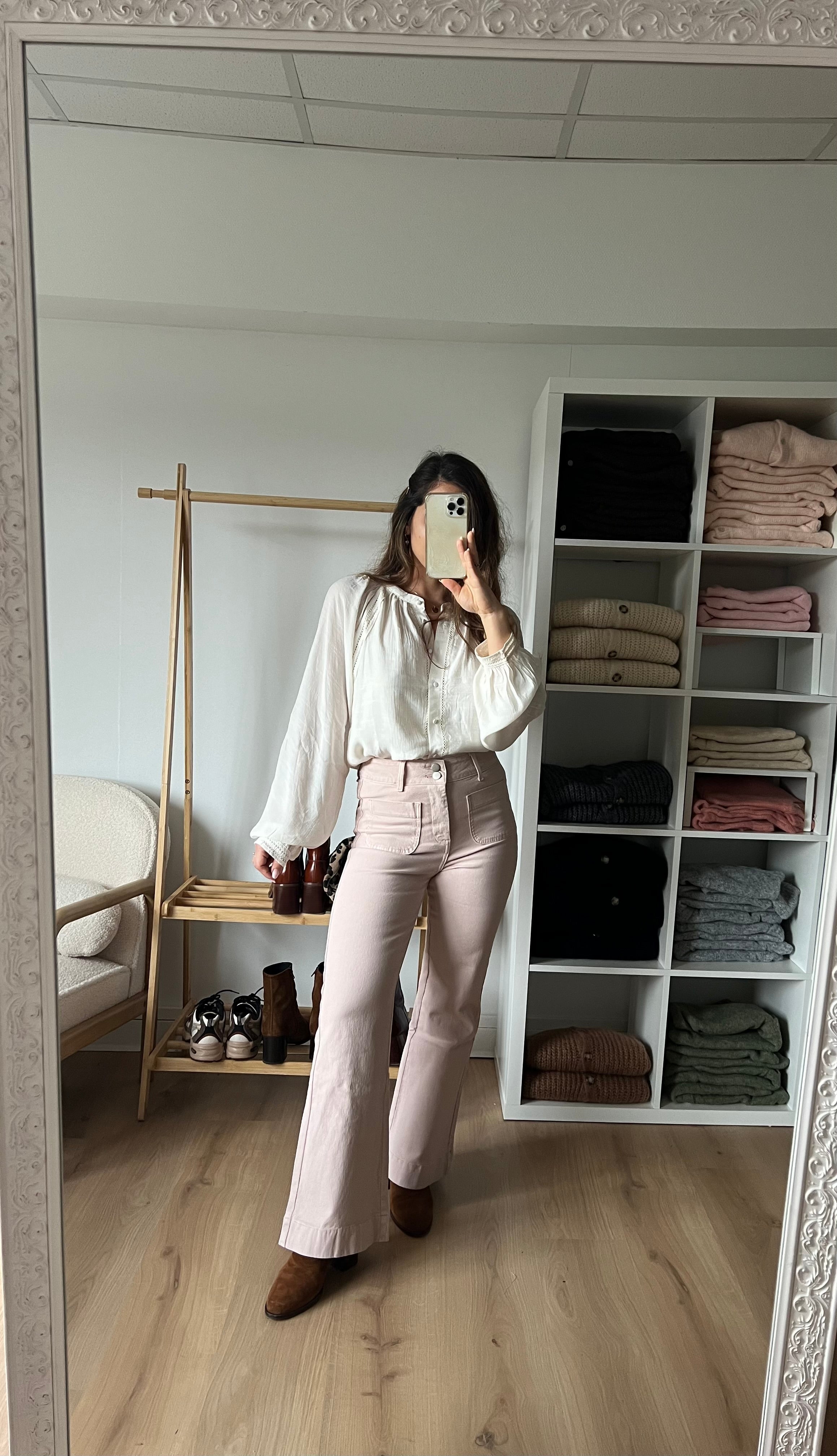 Flare Jeans Elenette Rose