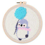 Hedgehog And Balloon Punch Needle