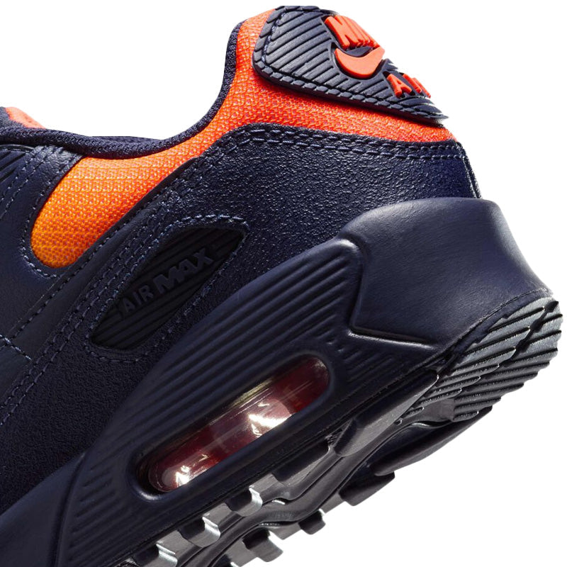 Baskets Nike Air Max 90 Gs - Bleu Marine, Multicolore