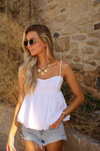 Top Boule Solane - Blanc