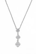 Necklace D0.10/12 - 375/1000 White Gold