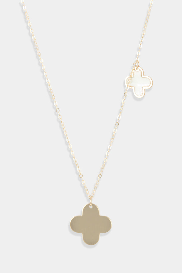 Halsband "Club" gult guld 375/1000