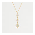 Collar “My Star” Oro amarillo 375/1000 y circonitas
