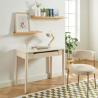 Celia - Bureau Enfant 1 Tiroir - Beige