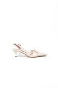Escarpins Brides Célia - Blanc