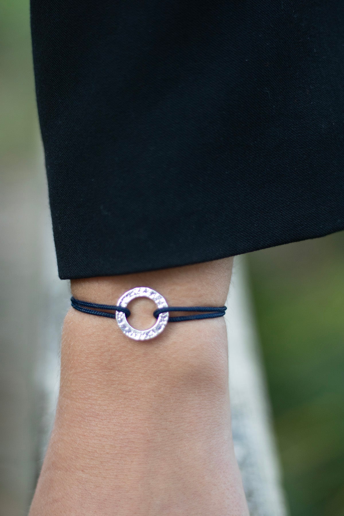 Bracelet Vortex - Gris Anthracite Pailleté