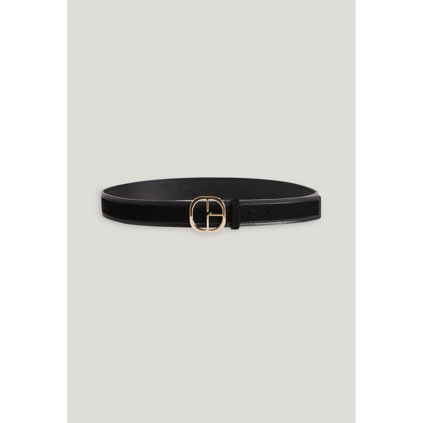 Claudie Pierlot - Ceinture Cuir Suède Noir