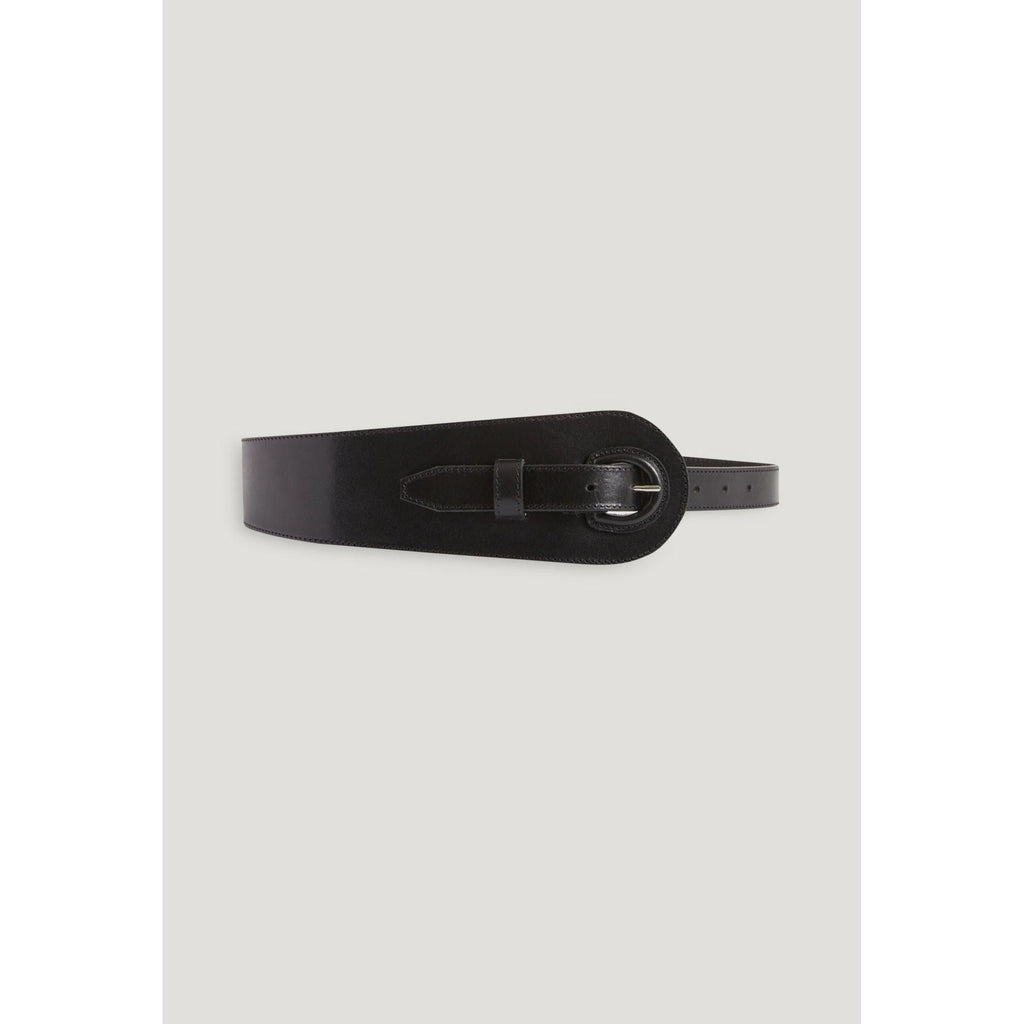Black Leather Belt