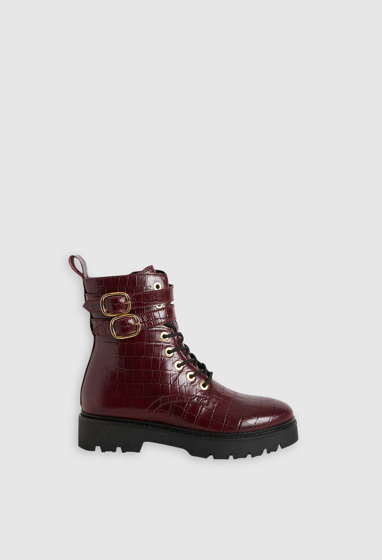 Claudie Pierlot - Bottines - Annabella Croco - Bordeaux