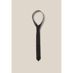 Black Leather Tie