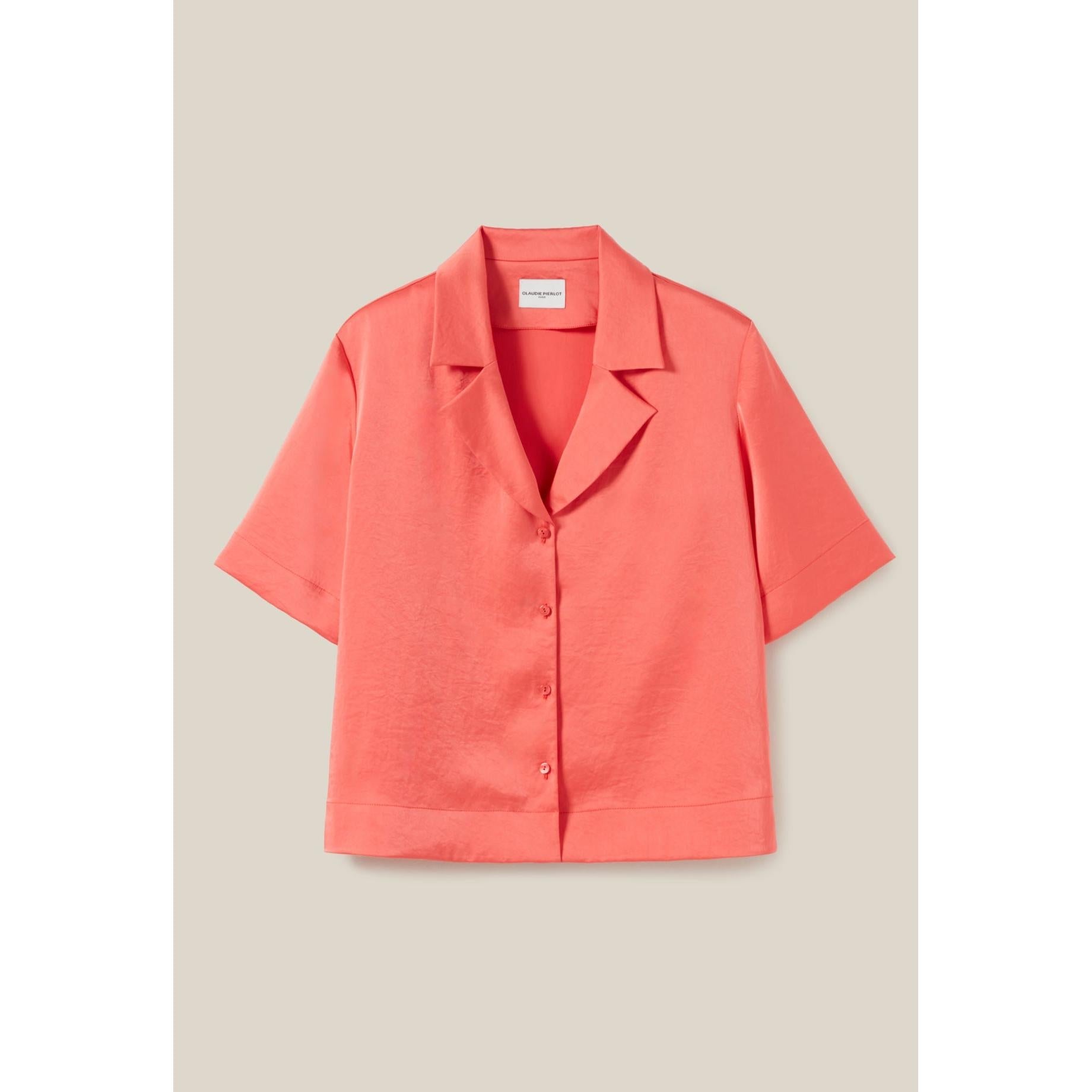 Claudie Pierlot - Chemise Fluide Satinée