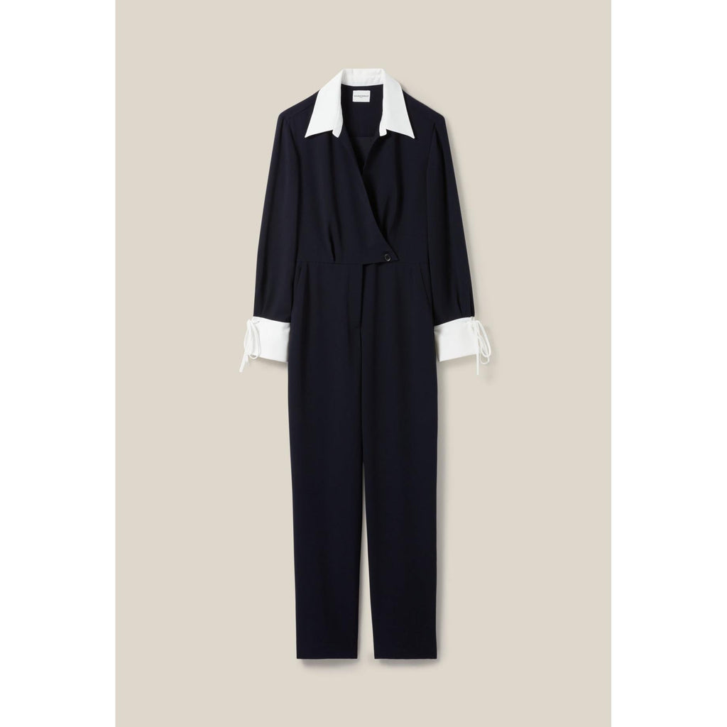 Claudie Pierlot - Combinaison Bi-Matière Marine