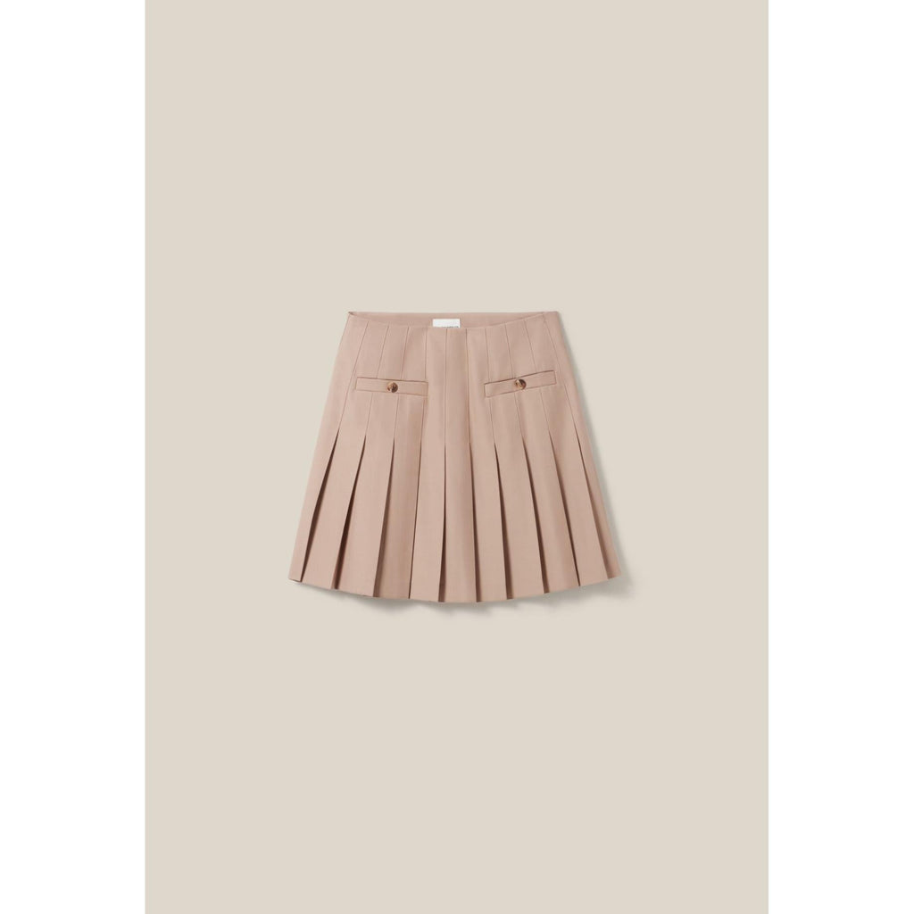 Short Pleated Skirt