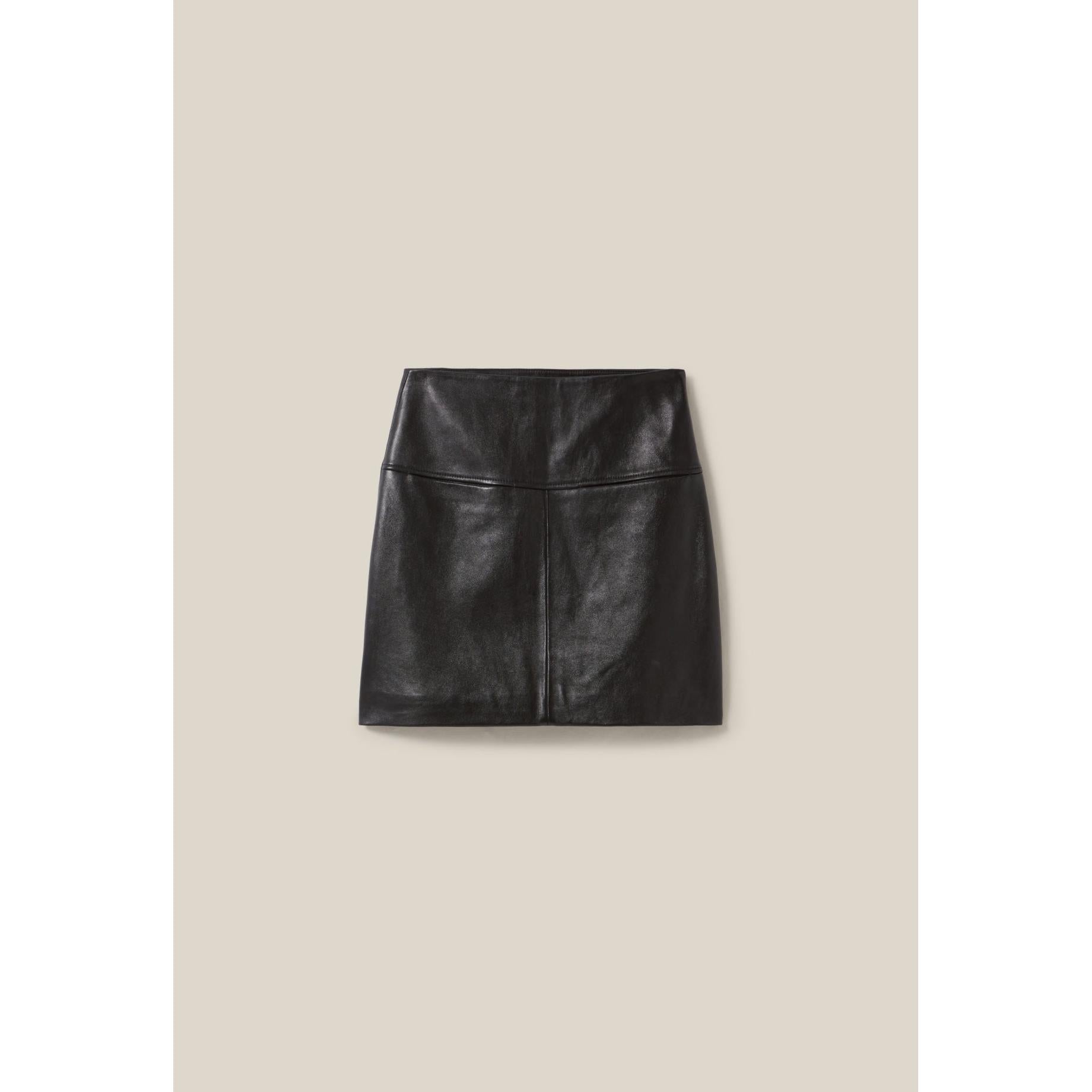 Claudie Pierlot - Leather Mini Skirt
