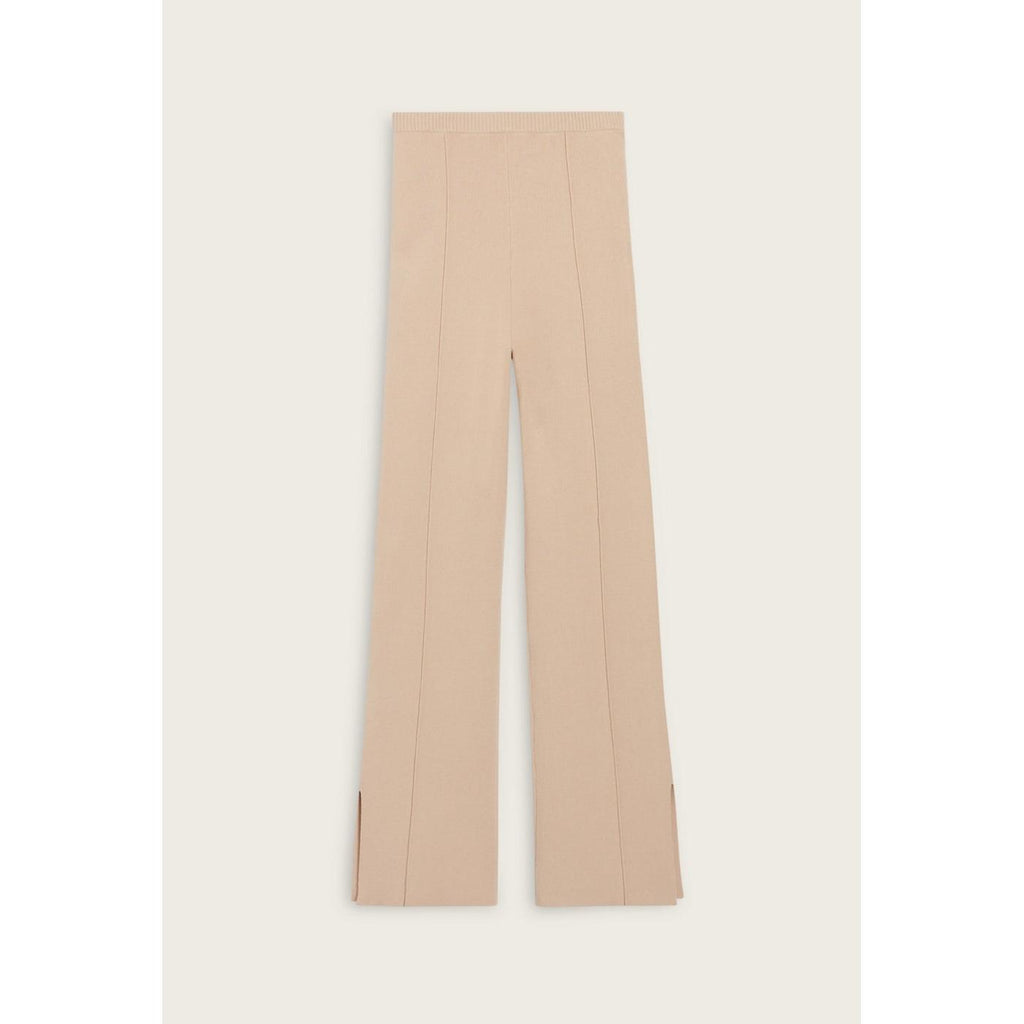 Pantalon Droit Fentes Cheville
