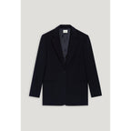 Navy Oversized Suit Jacket