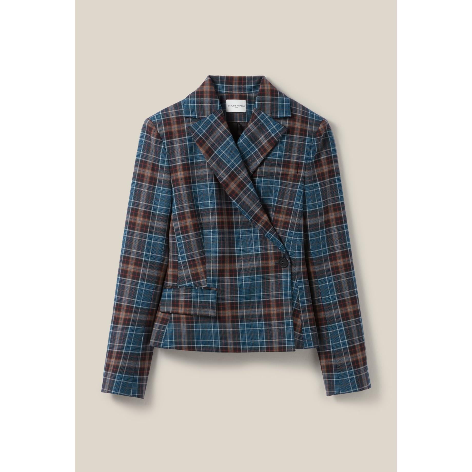 Checked Tailored Jacket