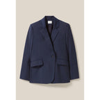 Veste Tailleur Croisée Marine