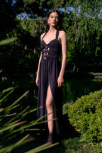 Vestido Nailah - Lago Profundo