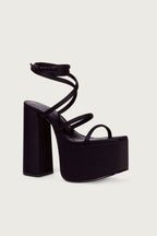 Hyte Heeled Sandals - Black