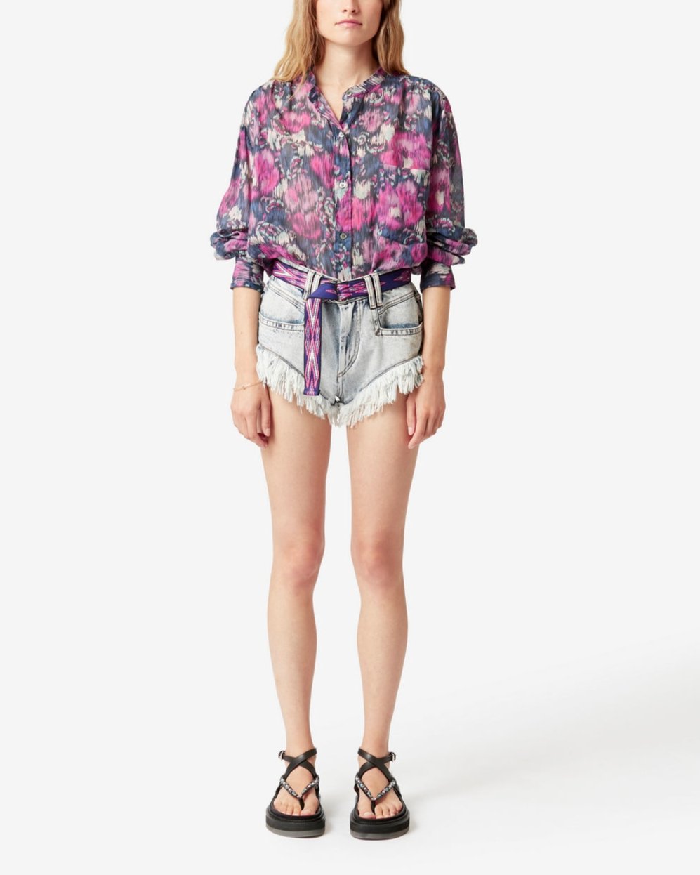Isabel Marant - Mexika Shirt - Faded Night