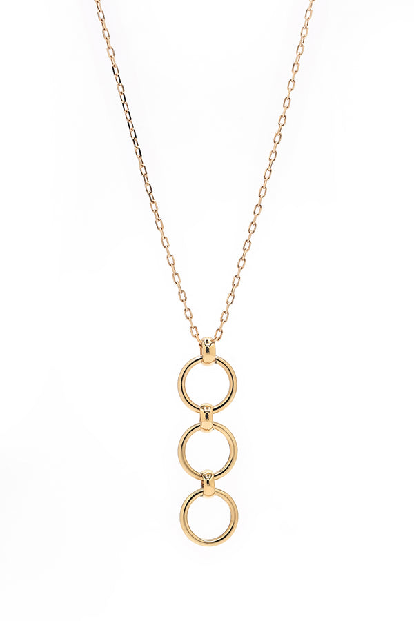 Collier " Sylvia" Or Jaune 375 / 1000