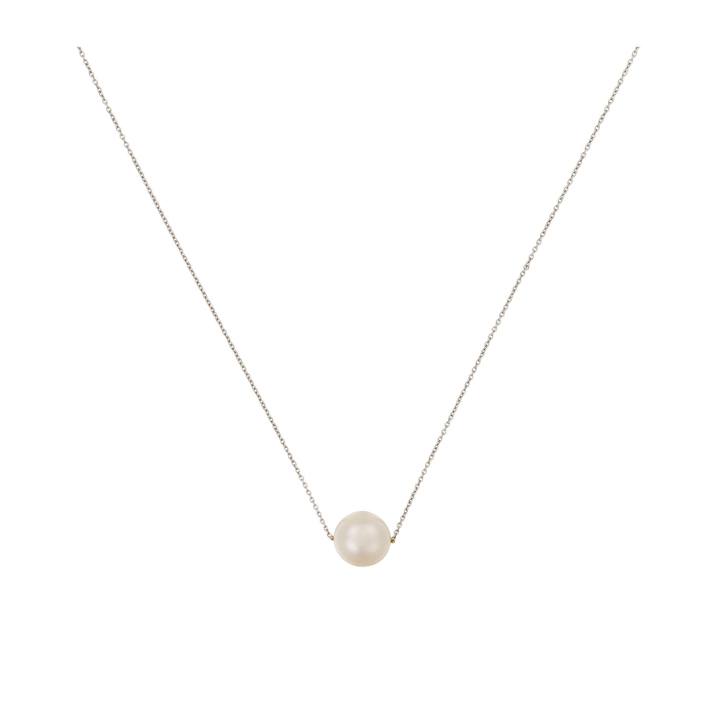 “Single Pearl” necklace