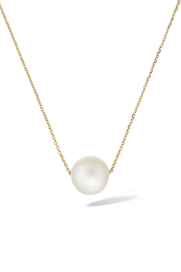 Ketting "Single Pearl"