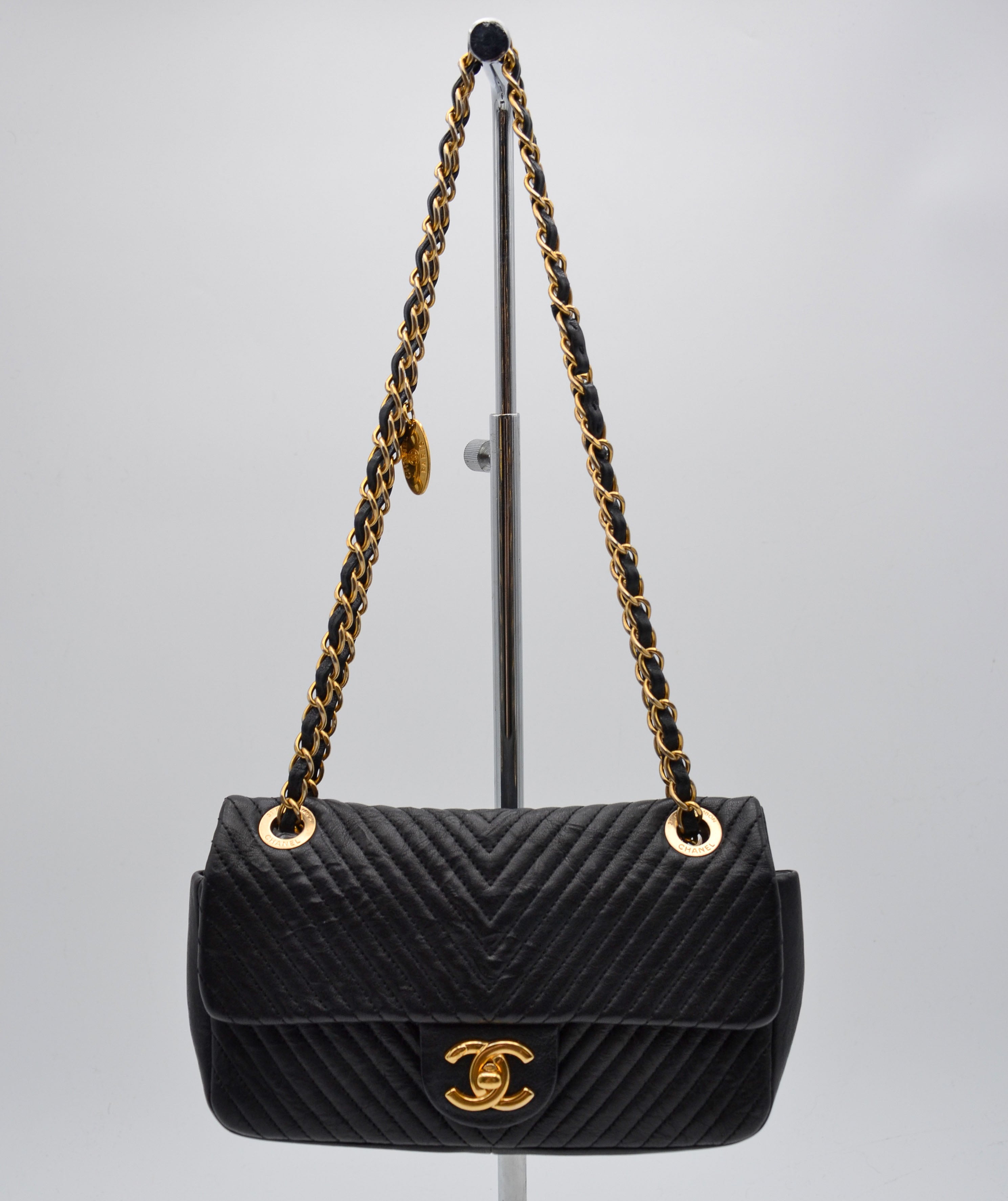 Chanel Timeless Single Flap Chevron