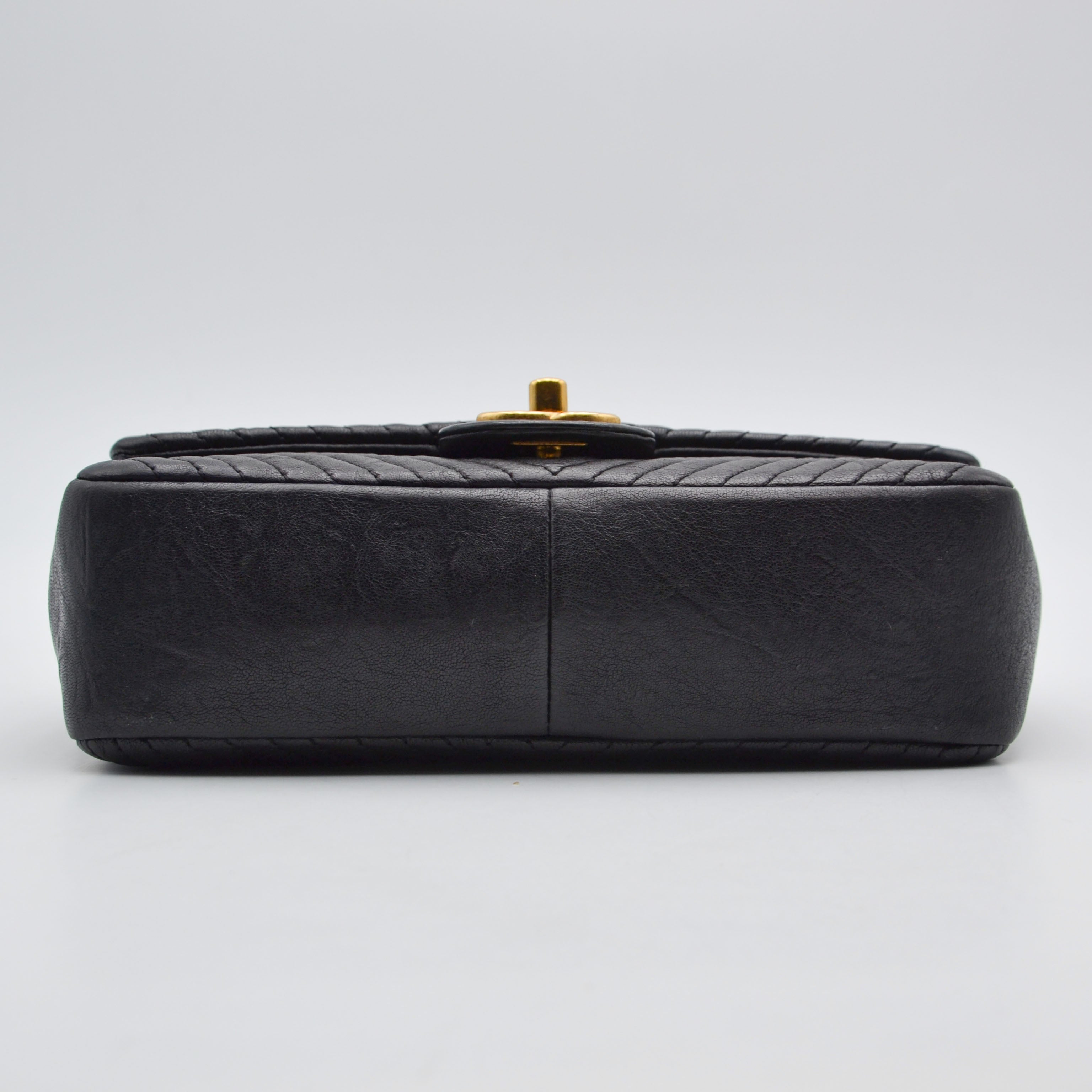 Chanel Timeless Single Flap Chevron