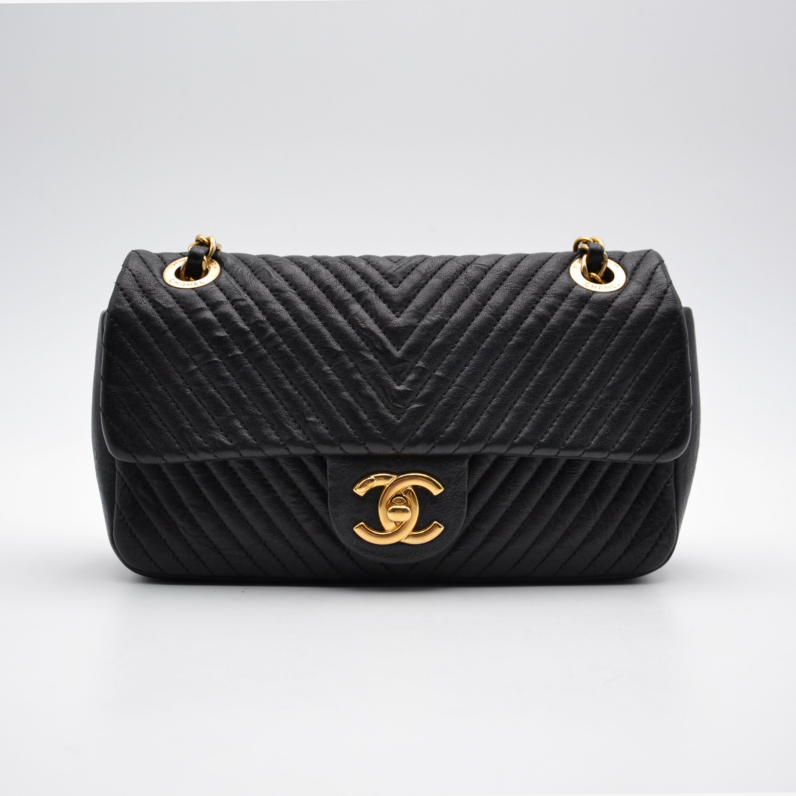 Chanel Timeless Single Flap Chevron
