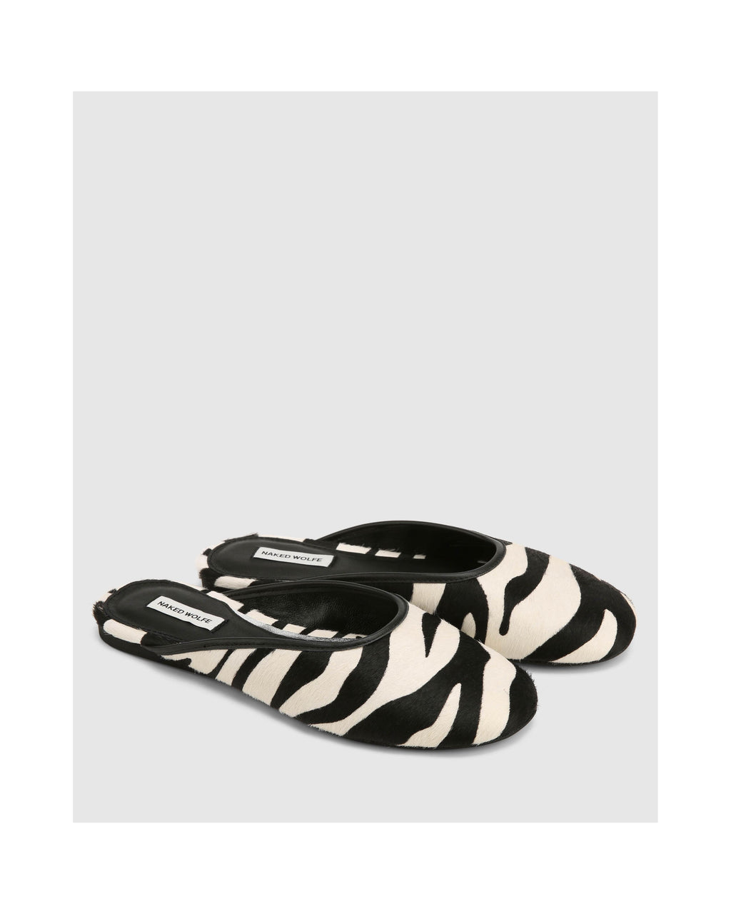 Baleriny Chaos - Czarne/Zebra - Damskie