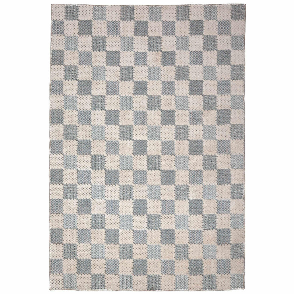 Muted Checkerboard - Tapis Lavable