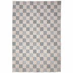 Muted Checkerboard - Tapis Lavable
