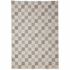 Muted Checkerboard - Tapis Lavable