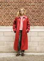 Trenchcoat Halimi – Rot