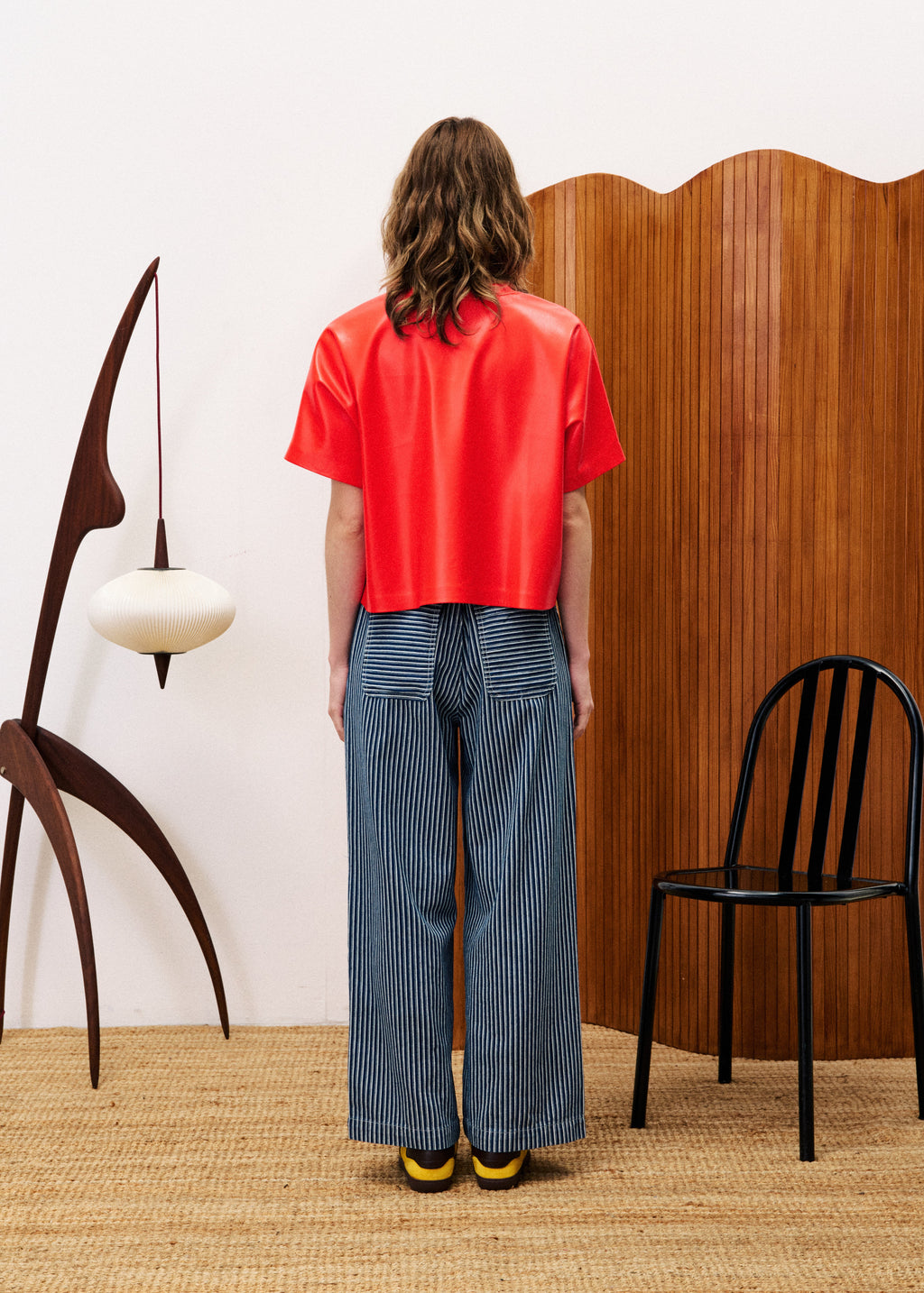 T-shirt Bazin - Rød