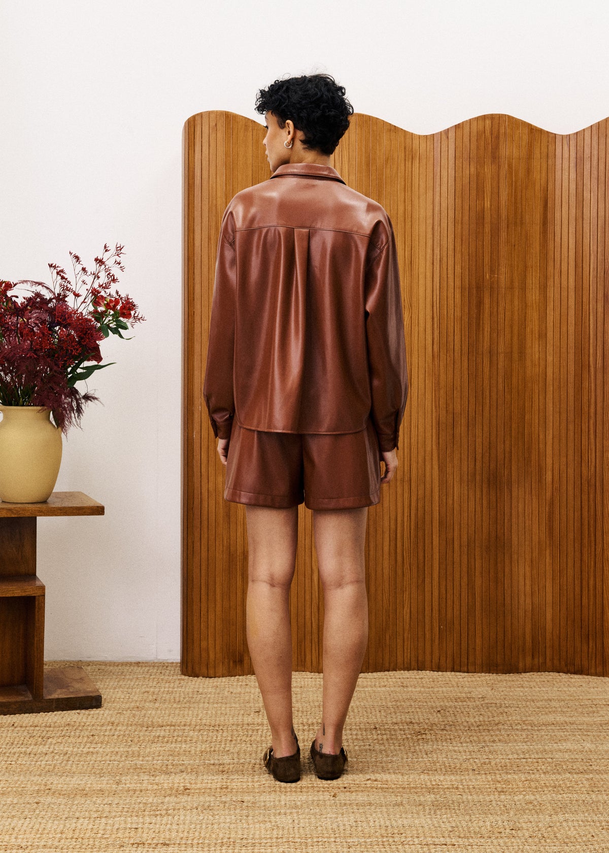Shorts Tulsi - Marron Glacé