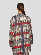 Buffalo Lang Overhemd Met Rift-Print
