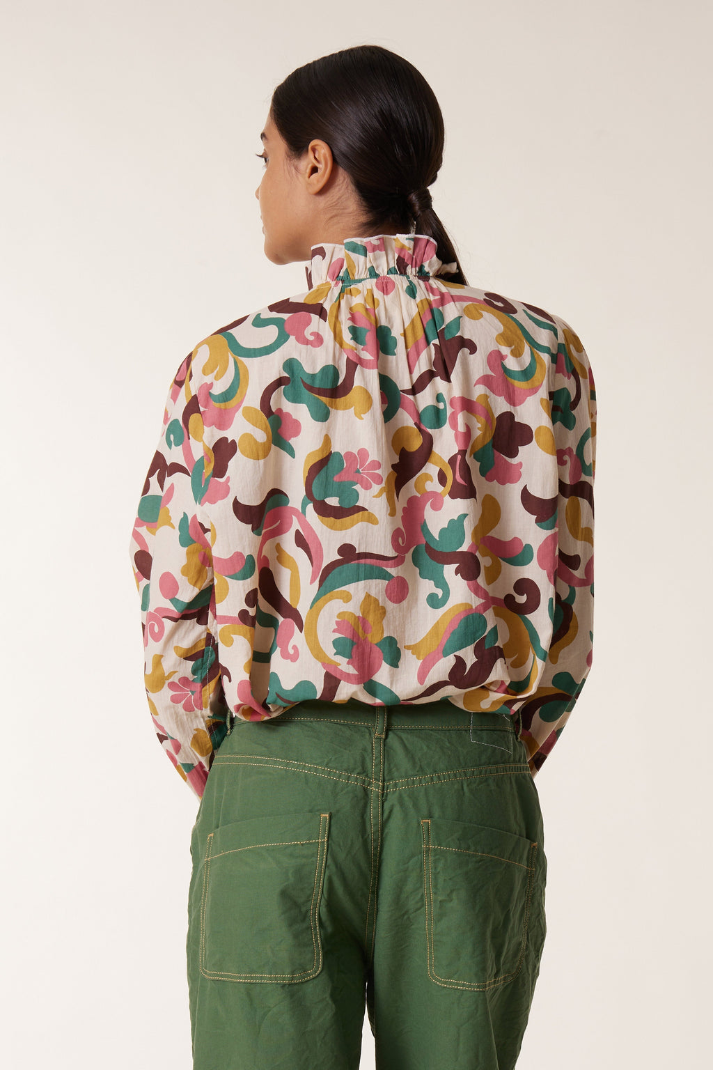 Chypre Patch Shirt - Vanilla