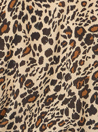 Hemd Dori aus Seide mit Leopardenmuster