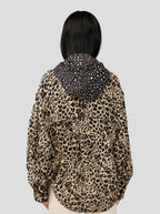 Chemise Tasman À Imprimé Léopard Soyeux