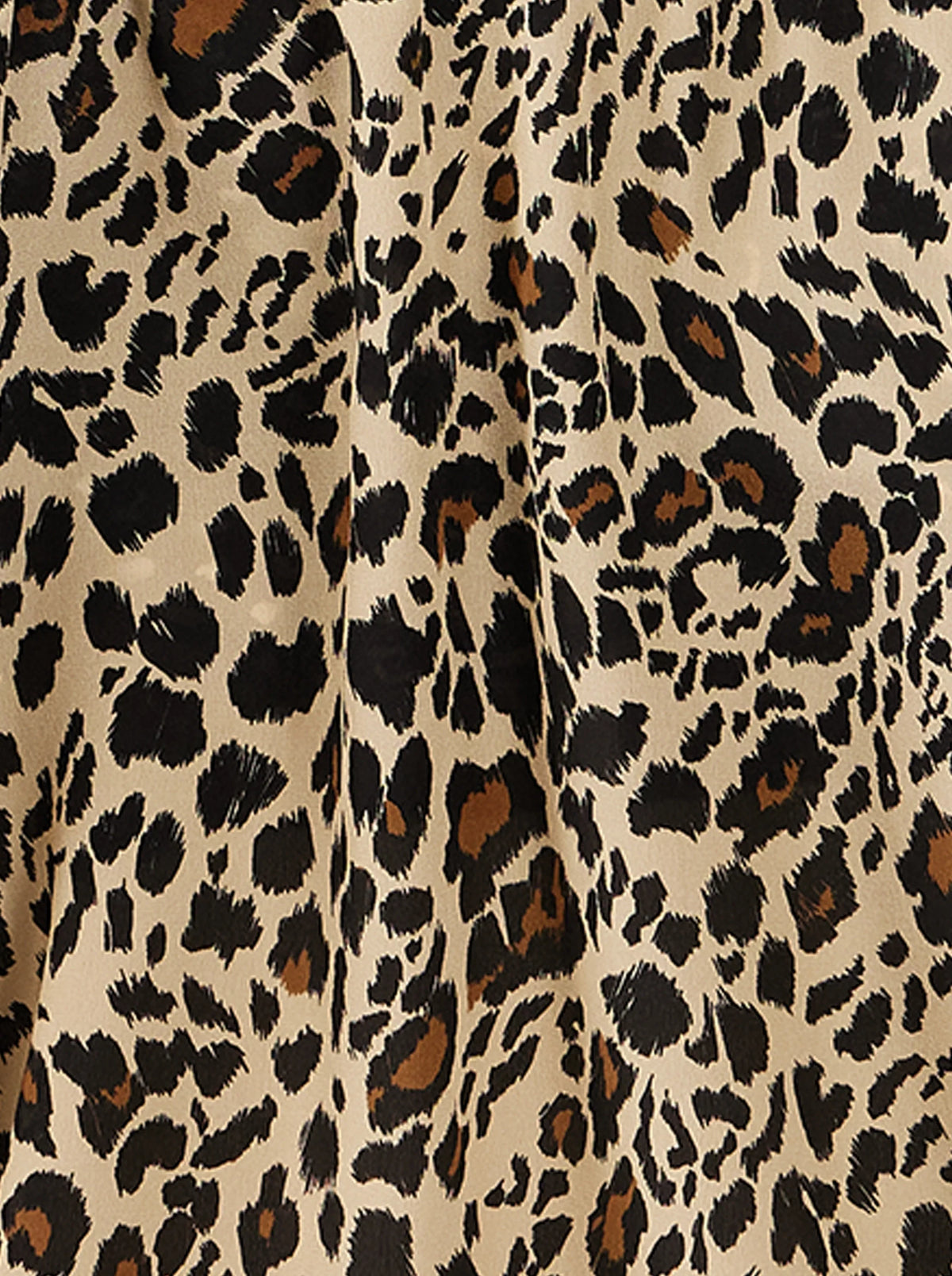 Chemise Tasman À Imprimé Léopard Soyeux