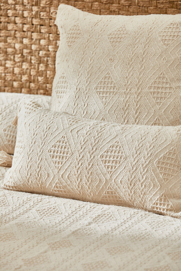 Chicago Cushion Cover - Ecru