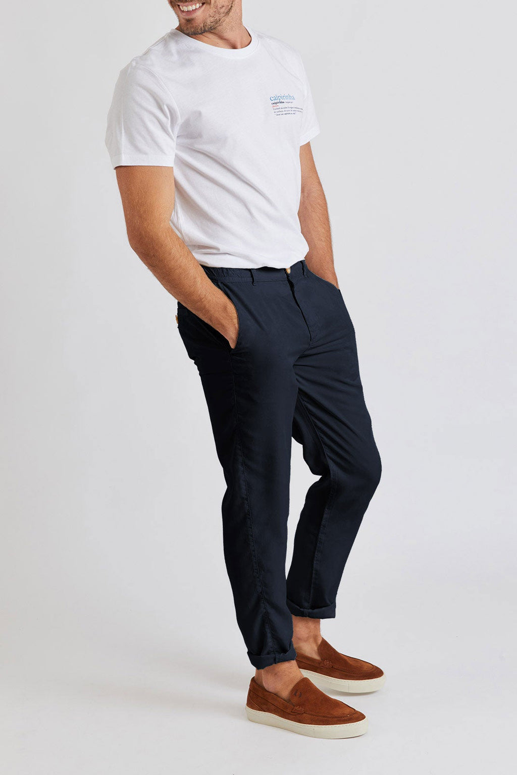 Trousers - Arenza Chino - Navy