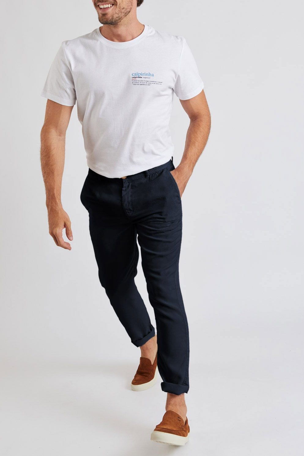 Trousers - Arenza Chino - Navy