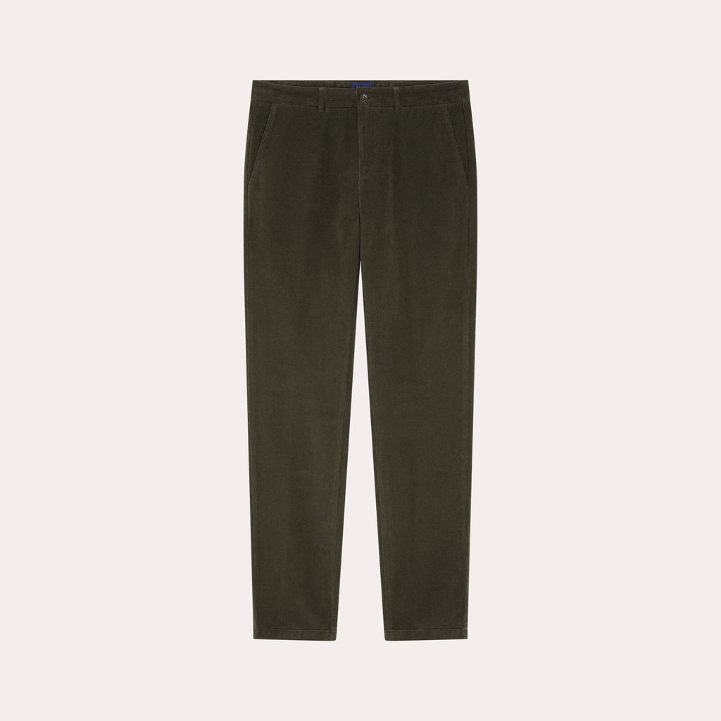 Chino En Velours Vert