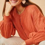 Chiquette Vest - Terracotta