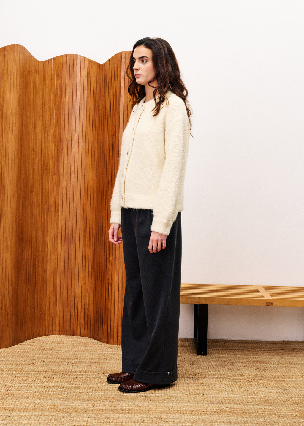 Cardigan Selkirk - Crème